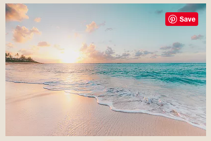 screenshot van afbeelding van shorline met de opslagknop van pinterest in de hoek