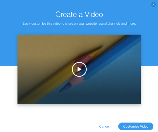 video maker wix