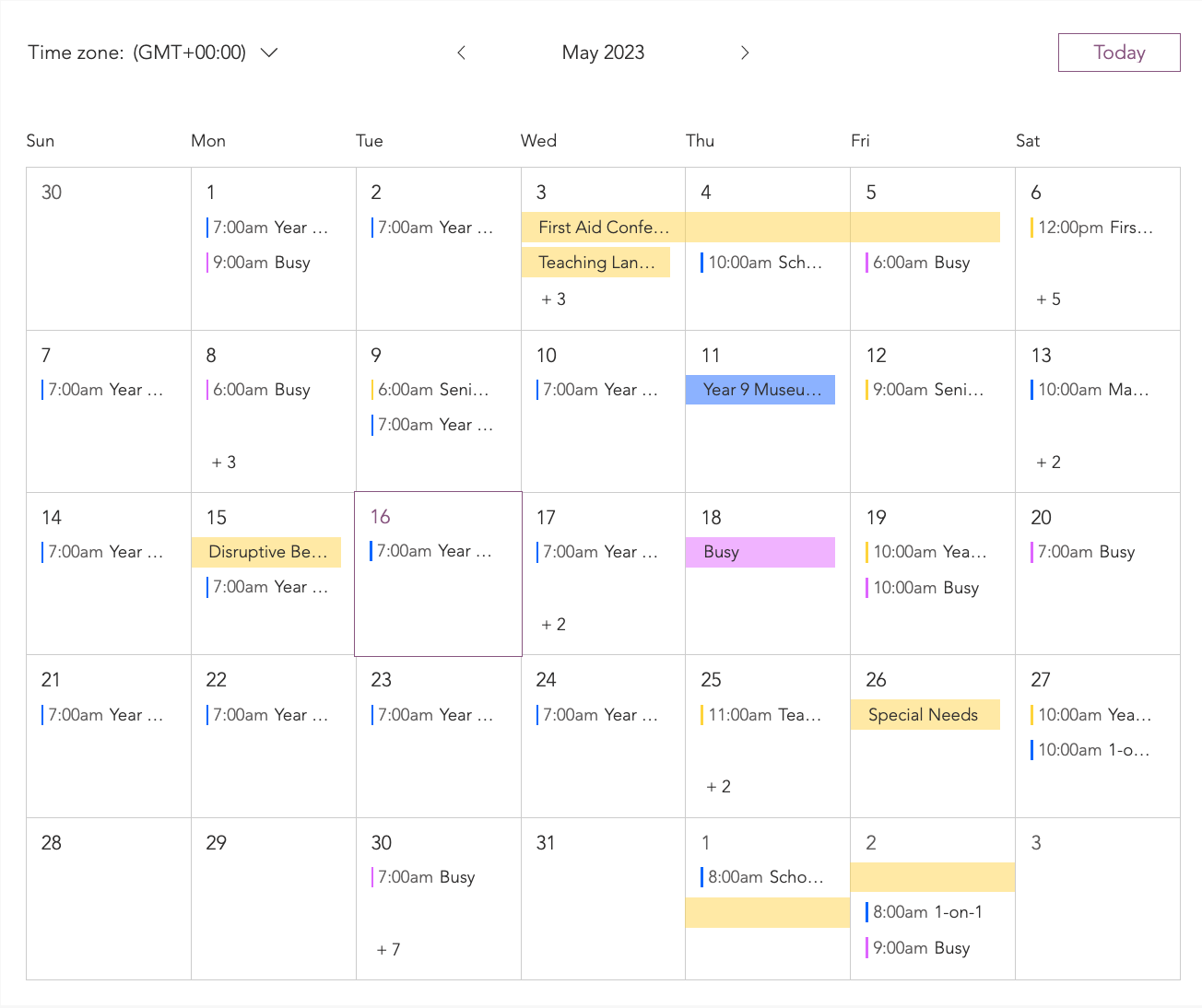 calendario Google