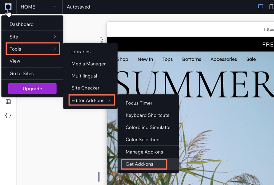 Wix Editor: Customizing Your Color Theme, Help Center