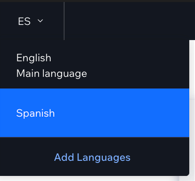 pick language in preview