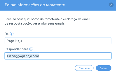 TUTORIAL: Como personalizar o remetente do seu E-mail Marketing. 