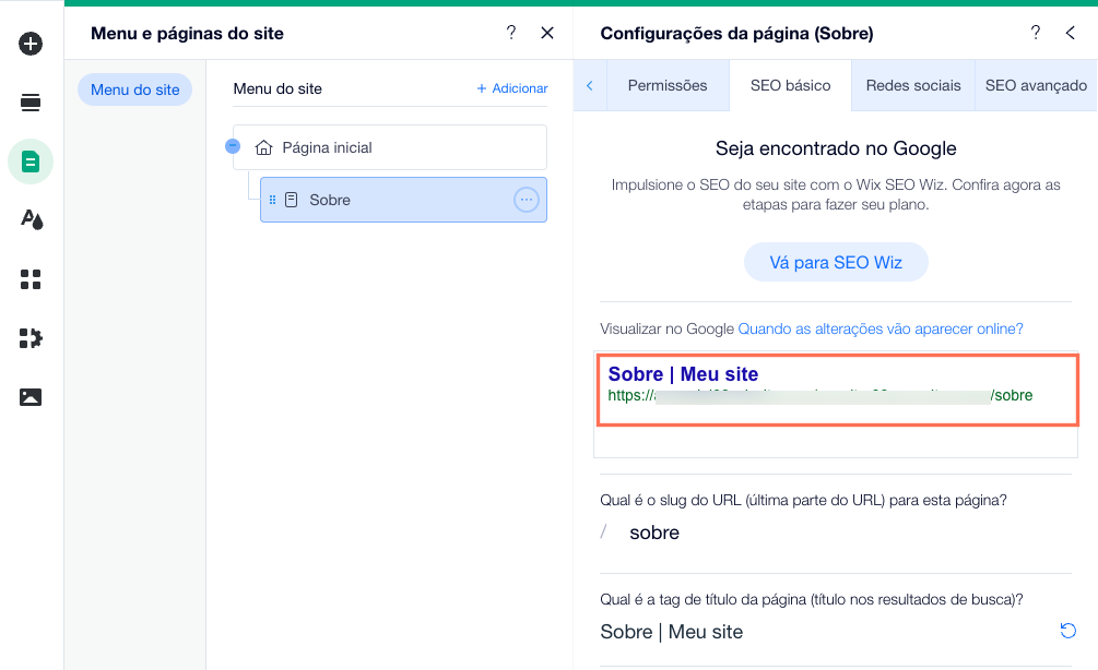 Editor Wix: criar um número de telefone, email ou URL clicável, Central de  Ajuda