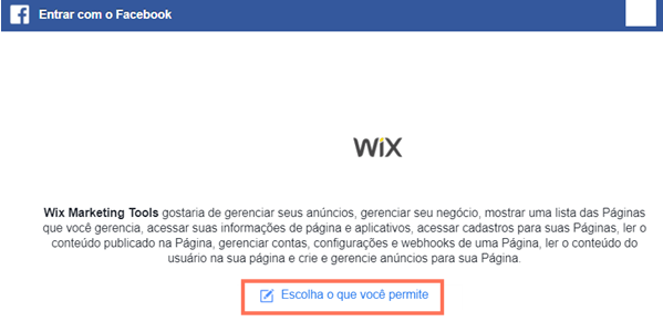 Entrar no Facebook