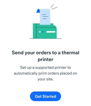 owner app thermal printing