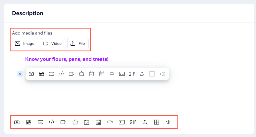 Une capture d'écran de l'appli Wix Programmes en ligne - Modification de l'étape de l'article