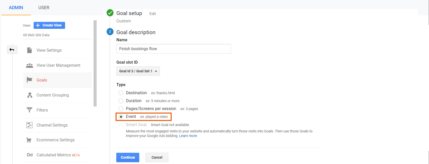 track conversions in wix bookings