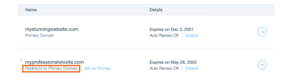 Setting Up A 301 Redirect From One Domain To Another Help Center Wix Com