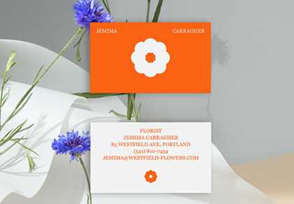 Tarjetas personalizadas – Flowers