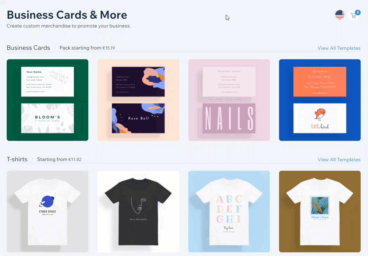 merch maker website