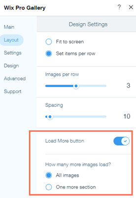 Stereotype Schande drijvend Wix Pro Gallery: Een 'Meer laden'-knop inschakelen en aanpassen - Wix  Helpcentrum