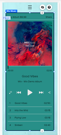 Wix Editor: Customizing Audio Players on Mobile, Help Center