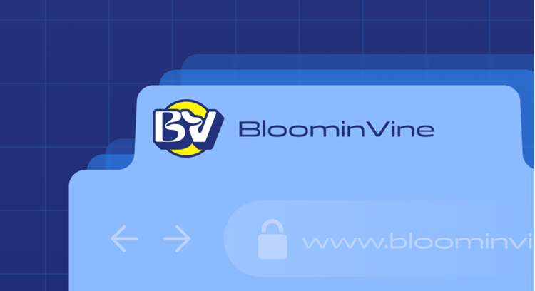 Uma captura de tela de um exemplo de favicon em um site online.