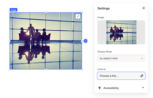 A screenshot of the Settings panel.