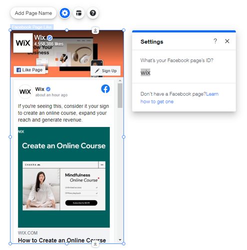 Wix Editor: Een Facebook-pagina vind-ik-leuk-vak toevoegen en instellen - Wix Helpcentrum Wix Editor: Een Facebook-Pagina Vind-Ik-Leuk-Vak Toevoegen En Instellen - Wix Helpcentrum