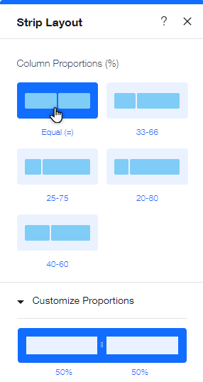 How to set space / padding / margin between columns? - Frontend