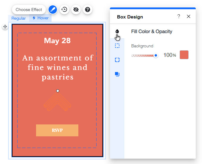 Wix Editor: Adding and Setting Up a Hover Box | Help Center 