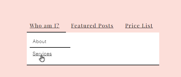 Advanced Menu
