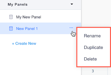 renomear duplicar painel