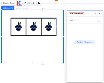 default elements panel