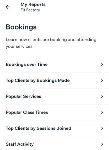 access your booking