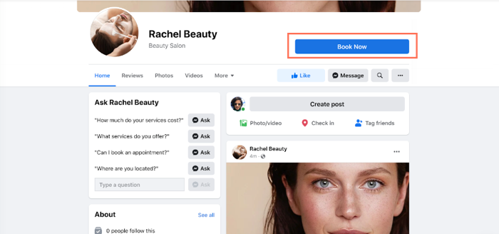 Facebook login - Salon Booking System Knowledge Base