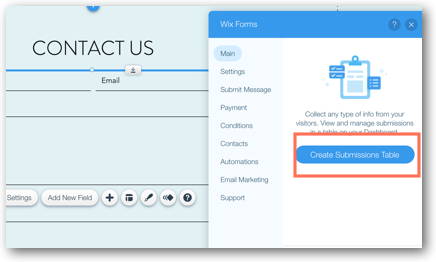 Wix Forms: Managing Your Forms from the Dashboard, Help Center