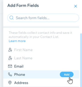 Wix Forms: Managing Your Forms from the Dashboard, Help Center