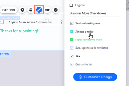 Wix Forms: Managing Your Forms from the Dashboard, Help Center