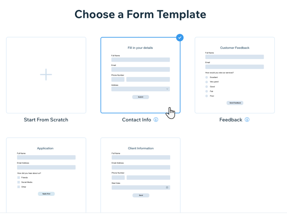 Wix Forms: Managing Your Forms from the Dashboard