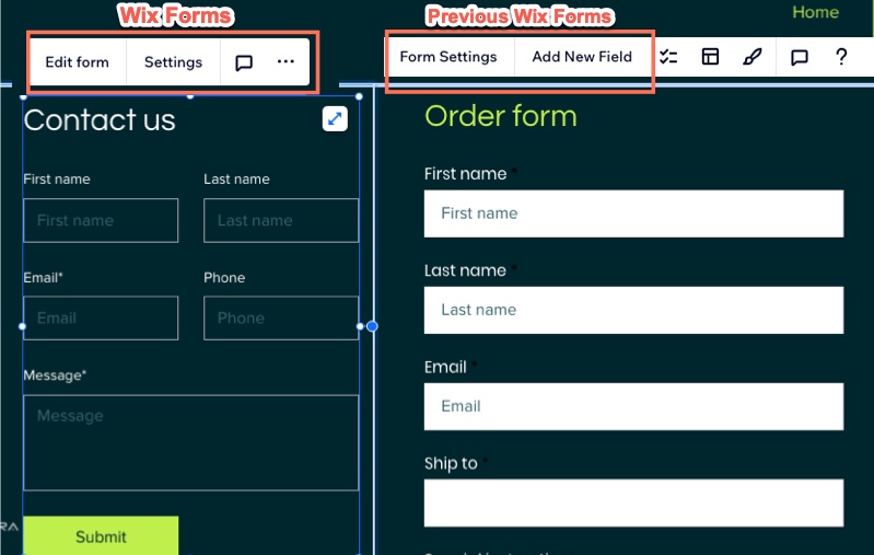 Wix Forms: Managing Your Forms from the Dashboard, Help Center