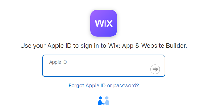 Não consigo fazer login na conta Wix: esqueci o email