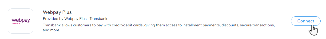 Connecting Webpay Plus Transbank As A Payment Provider Help Center Wix Com