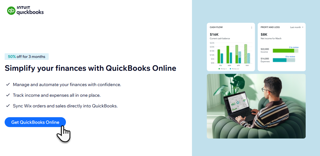 Purchasing a QuickBooks subscription,
