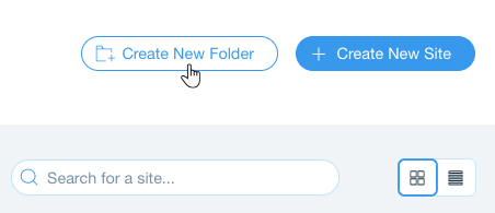 A screenshot showing the Create New Folder button.