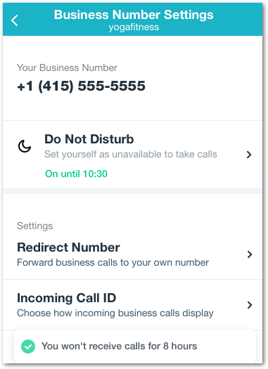 google my business phone number not showing