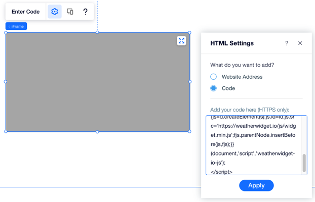 iframe html codes