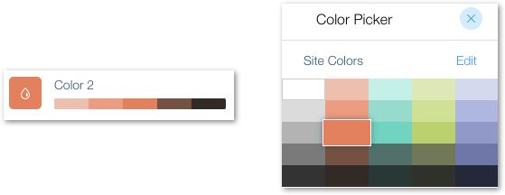 Wix Editor: Customizing Your Color Theme, Help Center