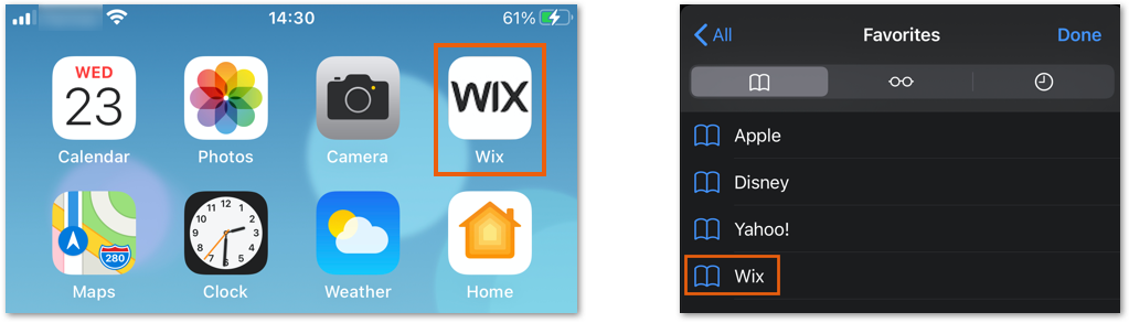 Wix Editor Saving Your Site On A Mobile Device Or Tablet Help Center Wix Com