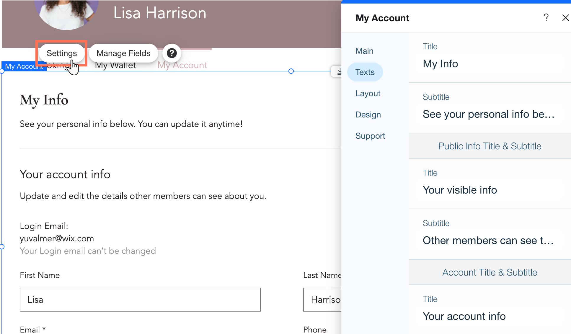 Site Members Adding And Setting Up A Members Area Help Center Wix