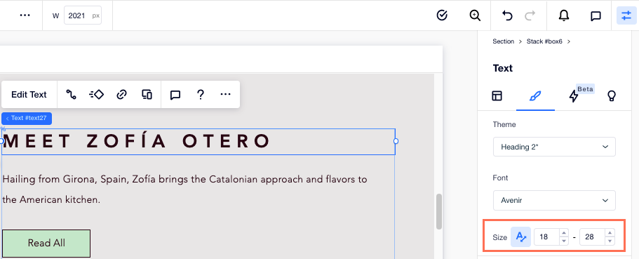 Wix Editor: Adding and Setting Up Collapsible Text