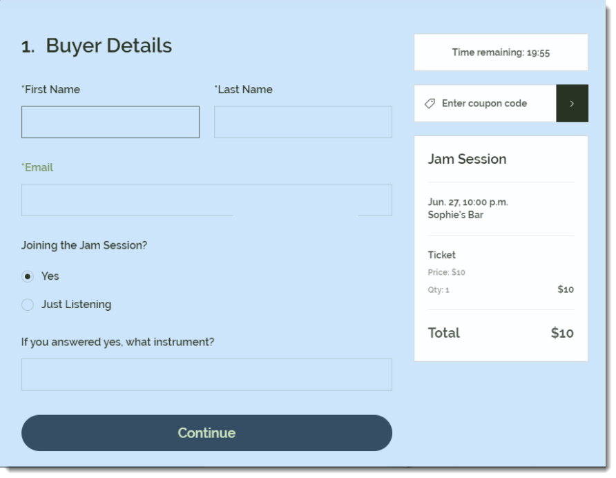 Wix Events: Customizing Your Registration Form Page, Help Center