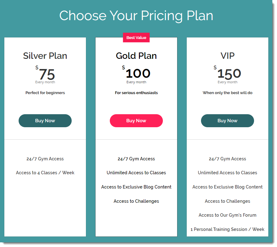 wix pricing for website