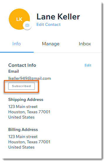 Wix Stores: Editing Customer Details in Orders, Help Center