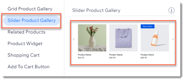 Wix Stores: Adding a Best Sellers Gallery, Help Center