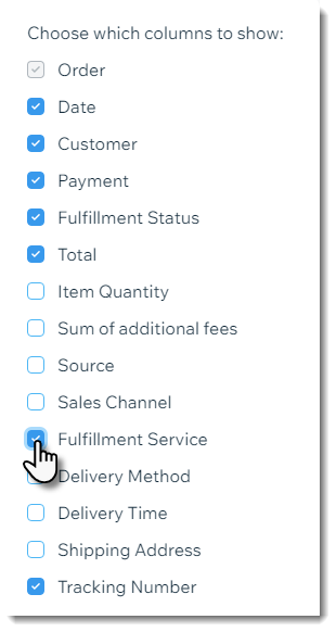 Wix Stores: Manually Creating an Order, Help Center