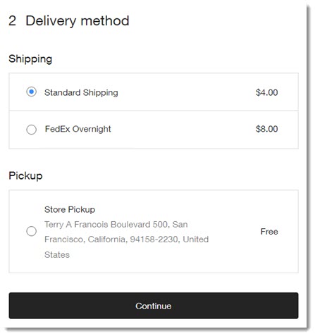 Shipping Delivery Estimate - Shipping/Delivery Estimate - Delivery Dates