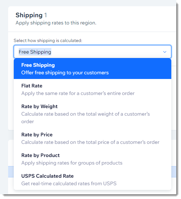 Default Estimated Shipping Costs