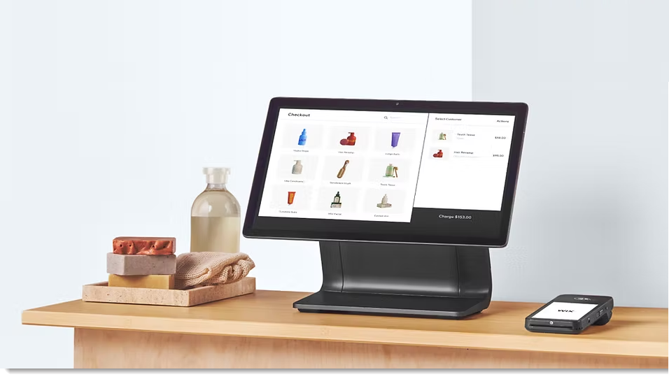 The Wix POS Register system