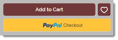 Screenshot of some of the available buttons that can be displayed on the Product Page in a Wix site
